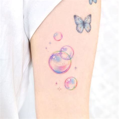 dirty bubble tattoo|30 Best Bubble Tattoo Ideas